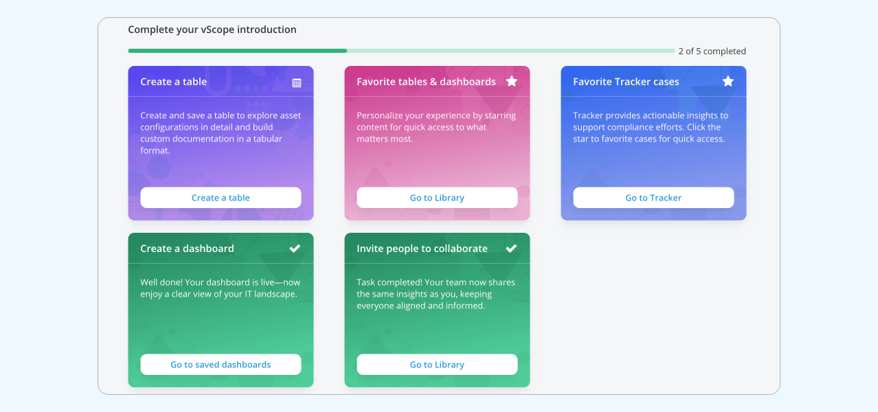 Missions in vScope