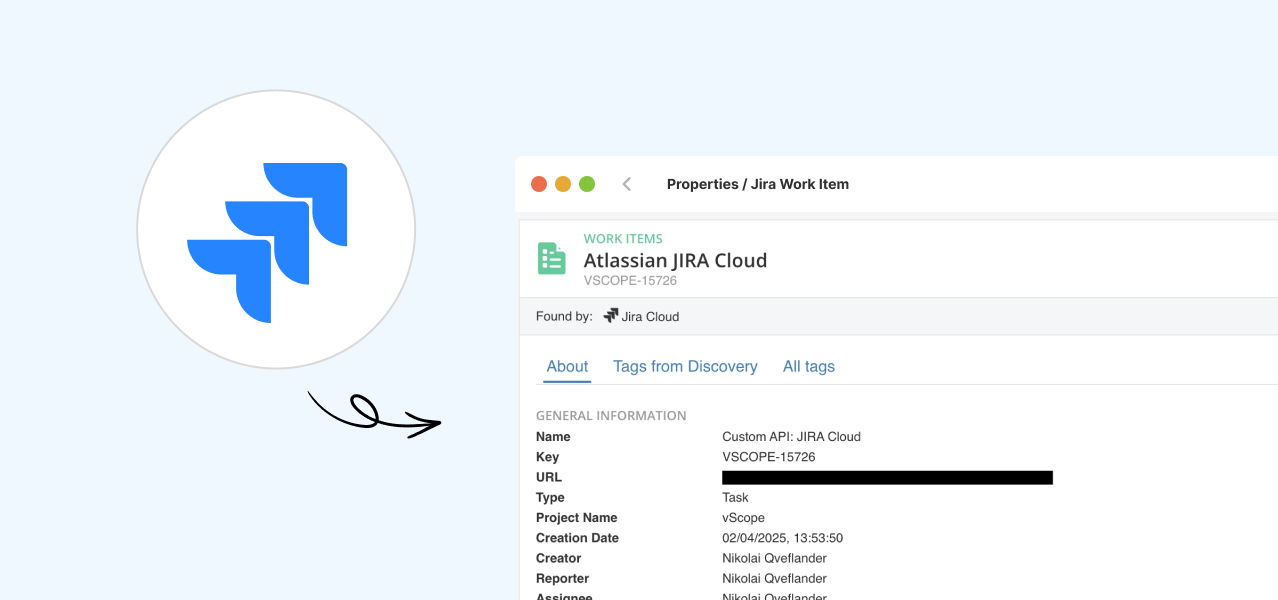 Collecting Jira information to vScope
