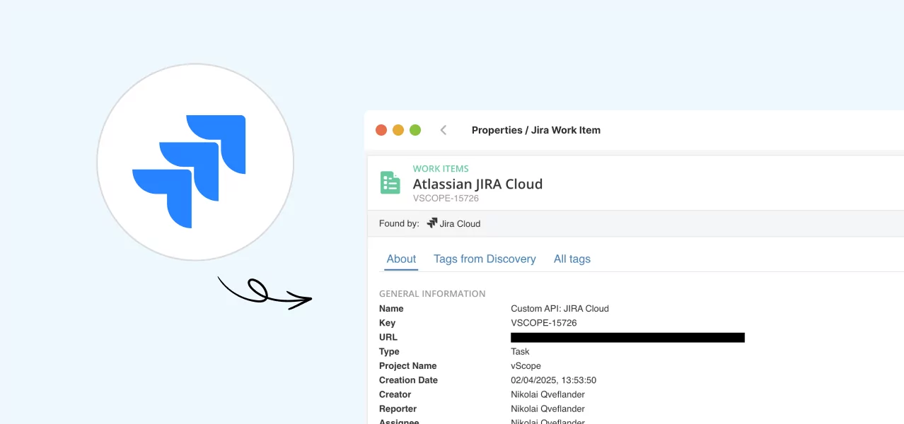Collecting Jira information to vScope